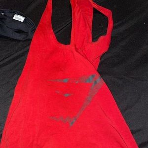 Red gymshark stringer